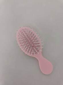 1 件日式迷你整理发梳套装，适合普通发质，按摩功能，哑光树脂手柄，橡胶刷毛 - 便携式黑色塑料发刷，适合长发造型、发刷、梳子、美发工具、美发产品及配件，适用于理发沙龙美容旅行必需品、美发套装、美发工具套装、发饰