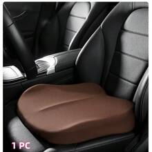 1pc/2pcs Super Soft Memory Foam Car Seat Cushion - Ergonomic Seat Pad For Car Seats, Office Chairs, Lab Stools, Wheelchairs, Airplanes, Office Desks, Computer Chairs