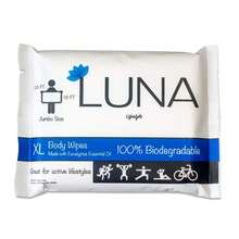 XL Wet Wipe Cleansing Body Wipes  - 10 Pack Individual Pouches - Gentle & Unscented - No Rinse Bathing And Shower Wipe - Great For After Workout, Camping, Travel, Yoga, Gym,11483094 - 薄荷藍 - 查看 2