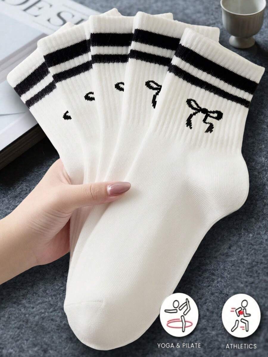 40 peças/30 peças/24 peças Meias Esportivas Confortáveis Unissex, Adequadas para Esportes e Treinamento, Meias Longas Femininas, Adequadas para Uso Casual e Empresarial, Antibacterianas, Macias, Nas Cores Preto e Branco, Resistentes a Odores, Absorventes de Umidade, Leves e Respiráveis, Adequadas para Outono e Inverno, Também Disponíveis em Embalagens de 20 peças/10 peças/8 peças/6 peças/4 peças/2 peças. Altamente Respiráveis.