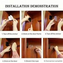 Easy To Install Automatic Door Closer - Adjustable, Surface Mount No Drilling Required, With Sensor, Easy Close - Multicolor - View 4