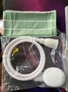 1 Stück multifunktionaler Handbrausekopf, hergestellt aus ABS-Material, mit Vollkörpereinstellungen, Schnellverbinder, tragbarer Wasserhahn-Sprühkopf, geeignet für Wohnmobile, Haustiere, Katzen & Hunde Baden, einfache Installation