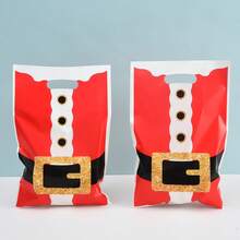 30 piezas Bolsas de regalo navideñas, bolsas de tote para regalo, adecuadas para vacaciones, fiestas de cumpleaños, fiestas temáticas y otros eventos de celebración