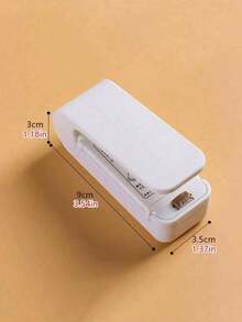 1pc Portable Mini Heat Sealer, Food Plastic Bag Sealing Machine, Handheld Home Small Thermal Sealing Device (Batteries Not Included. Need To Be Purchased Separately).