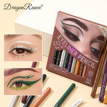 Dragon Ranee 12pcs Eyeliner Pencil Set, Quick Dry, Smooth, Waterproof, Beginner-Friendly Eyeliner Essentials - DR7002 - View 3