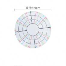 Strumento per ceramica, righello acrilico rotondo per linee di divisione, utensile per incisione e marcatura dell argilla, righello per centratura e ausiliario per tornio