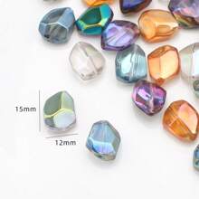 20颗14*18毫米海龟造型玻璃珠，适用于DIY首饰制作，可用于项链、手链、耳环、手机挂饰、钥匙扣、窗帘等。 - 14*18mm海龜 - 查看 6