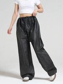 2件套防水EVA徒步雨衣套装，男女通用透明多功能雨衣，背包式雨披，适合露营徒步