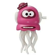 قطعة واحدة لعبة ذات تعبئة بشكل أخطبوط للتخفيف من الضغط (متوفرة باللون الأخضر والوردي والأصفر)، أخطبوط راقص واقعي، أخطبوط يتحرك ويلتف ذاتي التعبئة، لعبة أخطبوط تعليمية للزحف، هدية (ألوان بعض الملحقات عشوائية)