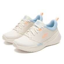 Skechers 女款輕量運動跑步鞋 VAPOR PLUS 綁帶式運動鞋 舒適透氣緩震休閒鞋 150224-NTMT - 自然色/多色 - 查看 6