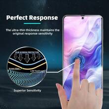 3pcs Tempered Glass Screen Protector, Compatible With Samsung Galaxy S21FE/S23FE/S21/S21 Plus/S22/Note10+/S8+/S9+/S10+/S20/S25 Plus/S24 Plus, Anti-Explosion, Waterproof, Anti-Fingerprint, Anti-Drop, Anti-Scratch, Anti-Collision, High Definition, Bubble-Free - Clear - View 4