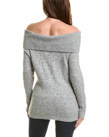 HATCH Maternity The Amber Sweater - Light Grey - View 3