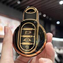 Casing Kunci Mobil TPU dengan Pelindung Remote Control, Gantungan Kunci, Tempat Kartu Identitas untuk BMW MINI S ONE JCW F54 F55 F56 F57 F60 CLUBMAN COUNTRYMAN, Aksesoris Mobil, Hadiah Natal untuk Ibu, Ayah, Wisuda, dan Guru - MultiWarna - View 20