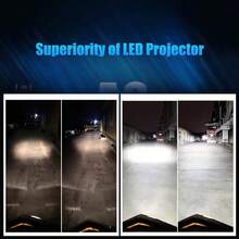 Heyword 1個 H4 LED 機車大燈燈泡 HB2 9003 12V-24V 高/低燈 適配機車摩托車 LED 大燈燈泡改裝套件 白色 - BA20D-white - 查看 4