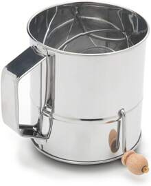 Run 4638 Tamiz de Harina, Acero Inoxidable, 3 Tazas, Mediano - Medio - Ver 7