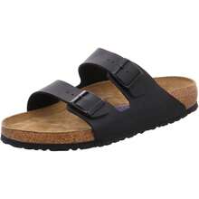 Birkenstock Unisex Arizona Sandals Soft Footbed - 黑色 Birko-Flor - 查看 1