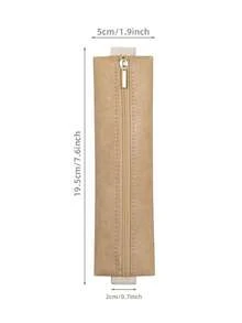 Adjustable Elastic Band Pencil Case, Paper Leather Pencil Pouch, Waterproof Notebook Pencil Box, Suitable For Notebooks, Planners, Binders And Books,Stationery,Back To School,Bag - Multicolor - View 16