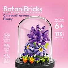 Ewige Blumen Bauklötze - Erschaffe deine Welt mit exquisiten Miniatur-Blöcken in leuchtenden Farben, ideal als Valentinstags-Geschenk, Geburtstagsgeschenk, Muttertagsgeschenk, Neujahrgeschenk, Weihnachtsgeschenk