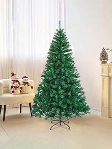 Green Artificial Christmas Tree, Holiday Christmas Tree, Indoor Christmas Decoration, Suitable For Office, Home, Shop, Party, Christmas Party Decor, Party Holiday Decoration - متعدد الألوان - مشاهدة 10