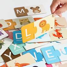 Montessori Early Education Digital Alphabet Enlightenment Matching Children's Puzzle Toy Male And Female Children's Cognitive Number Matching Puzzle Puzzle Puzzle Toy - Multicolor - View 9