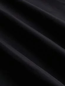 所有女装一字肩黑色连衣裙 - 2025 新款秋季正式休闲长袖单肩褶饰腰部中长溜冰裙，高腰飘逸下摆，多功能适用于商务/约会/日常/通勤/沙特国庆节和圣诞节服装，必备秋季时尚必备品，适合万圣节和返校节，哥特式和老钱风格 Inspo/一字肩连衣裙 - 黑色 - 查看 7