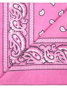 Kit 12/24/36/48 Printed Bandanas And Scarves - Rock Fashion - Polyester - Multicolor - View 4
