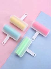 1 pezzo Rullo adesivo extra large riutilizzabile per rimuovere peli di animali domestici e polvere, rullo adesivo lavabile e riutilizzabile per rimuovere peli di animali domestici, include pulitore di grandi e piccole dimensioni per vestiti, senza batterie necessarie, ideale per la pulizia di camera da letto e abbigliamento