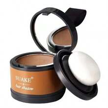 1 Ciemnobrązowy korektor linii włosów Cień do linii włosów Wodoodporny korektor odrostów włosów Kamuflaż Cień do linii włosów w kolorze siwym Puder do konturowania