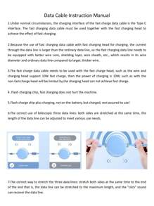 OIITH OIITH 3-In-1 Data Cable,100W Fast Charging Charger Cable,USB To Type-C/Micro/Lightning Fast Charging Charger Cable,Retractable Automatic Rope, Multi-Function Data Cable Winder,Compatible With Iphone ,Charging Cable Compatible With Iphone 16/16 Pro/15/15pro/14/13/12/11/ S24/S23/S22/S21, Universal Efficient Charging Adapter Compatible With IPhone, Android, Camera, MP3 Universal Adapter