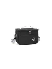 1pc New Insulated Bag Picnic Lunch Bag Handbag Backpack To Bring Food To Work Lunch Bag Fresh-Keeping Bag Lunch Box Bag Ice Cube Folding Ice Pack Thickened Insulated Bag Picnic Lunch Handbag To Bring Food To Work Lunch Out Fresh-Keeping Bag Convenient To Travel Portable Men And Women Daily Necessities