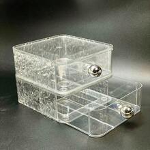 1pc Large Capacity X-Drawer Desktop Organizer, Multipurpose Storage Box For Cosmetics Skincare Remote Controls, Countertop Organizer For Vanity Bathroom Office