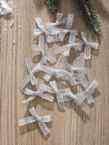 2 piezas Decoración de árbol de Navidad Adornos de escritorio Árbol de Navidad mini dorado simulado con lazo Adecuado para decoración de fiesta de Navidad, decoración de sala de estar, decoración de mesa, decoración del hogar Estilo natural pastoril y campestre, repisa de chimenea y exhibición, ideal para fiestas con tema navideño y embellecimiento festivo, decoraciones navideñas de diseño festivo Invierno