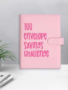 100pcs Challenge Card Envelopes, Money Saving Binder With Pre-Numbered Pockets, Suitable For Travel Organizer, Cosmetic Bags, Make-Up Pouch, Vacation Storage, Large Capacity Cosmetic Organizer, Makeup Box,Boho Vibes