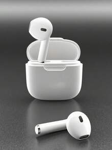 TWS Wireless Earphones, Mini In-Ear Bluetooth Earbuds,Headphone With Charging Case, Compact & Portable, Available In Black White Pink, Ideal For Travel, Sports & Daily Use, Great Holiday Gift Choice, Compatible With All Bluetooth Devices