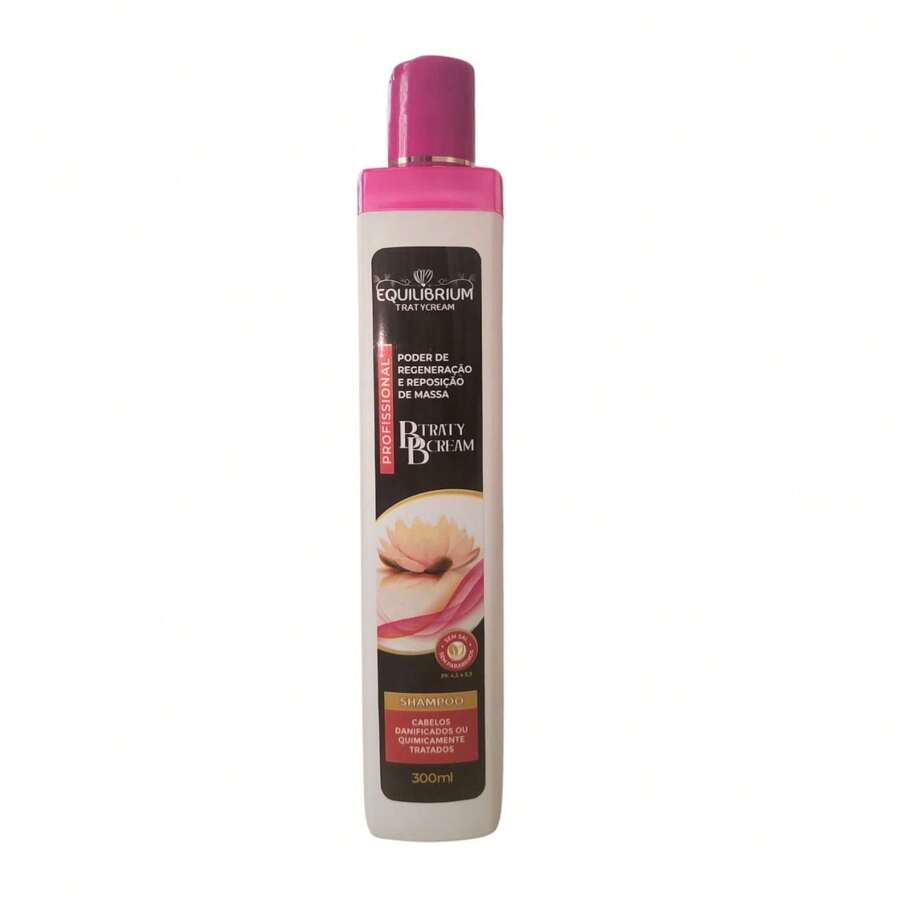 Shampoo Cabelos Danificados ou Quimicamente Tratados Equilibrium Paris Color 300ml - Pink - Visão 1