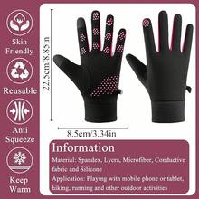Waterproof Gloves For Men, Suitable For Cycling Running Outdoor Sports - Women - View 4