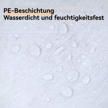 Wäschekörbe, Faltbar Wäschekorb, 62L Wäschesammler, Wäschesack,Wäschesortierer, wasserdicht, mit Griffe, Wäschetonne Stoff, 35x65cm, schwarz