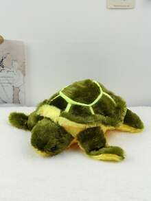 毛绒玩具 海龟雕像 绿海龟 节日礼物 儿童礼物 开学季礼物 装扮房间 圣诞礼物 - 綠色 - 查看 1