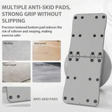 SIDIANBAN Pilates Board Reformer Set, Foldable Pilates Reformer Board, Multifunctional Abdominal Machine 6 In1 Pilates Sliding Board For Home, Pilates Exercise Board Fitness Equipment For Men, Women