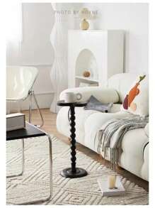 1 件现代简约木质边桌，适用于沙发或咖啡桌，独特的形状和实用的表面，非常适合打造舒适的家居装饰，咖啡角桌适合家居装饰、礼品、派对和季节性庆祝活动 - Natural Oak - 查看 16