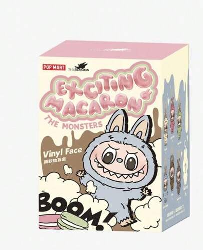 Pop Mart POP MART LABUBU THE MONSTERS Blind Box (1PC), 100% Authentic - Bag & Car Pendant & Keychain - Holiday Gift - Sealed Mystery Box - Random Sealed Collectible (One Box Only) Final Sell