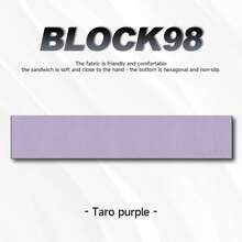 NACODEX AJAZZ BLOCK98 klassische quadratische Handauflage aus Flanellmaterial, hautfreundlich, weicher Boden, hexagonal, rutschfest, schnelle Rückfederung