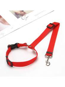 1pc Pet Car Safety Leash, Round Ring Dog Car Safety Harness, Backseat Tether Leash - Multicolor - View 10