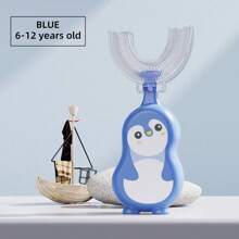 meomill 1pc Cartoon U-Shaped Toothbrush, Soft Toothbrush, Cartoon Toothbrush