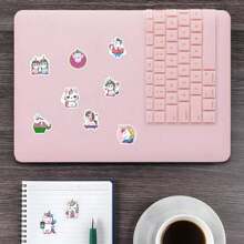 500Pcs Cute Unicorn Sticker Roll Aesthetics Stickers For Scrapbooking,Diary,Laptop,Bumper,Skateboard,Water Bottle,Computer,Phone,Cartoon,Hard Hat,Car Stickers And Decals,Unicorn,Sticker Roll,Stickers,Well Done Stickers,