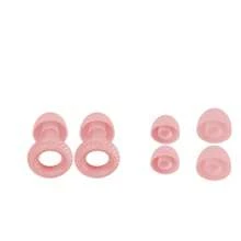 HUAK 1Pair Soft Silicone Ear Plugs Noise-Reducing – Reusable Earplugs - For Sleep, Deep Focus, Travel, Swim, Noise Sensitivity - Multicolor - View 15