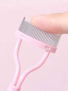 1 lược tách mi tối giản, lược thép siêu mịn, giúp tách và uốn cong mi, thích hợp cho du lịch và sử dụng hàng ngày, món quà lý tưởng cho người thân, bạn bè và bạn gái. - Nhiều màu - Xem 6