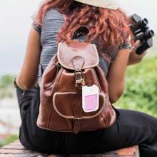 1 Pack Silicone Case Compatible With Touchland Hand Sanitizer Spray, Protective Case With Keychain For Power Mist And Glow Mist 1 Fl Oz, Hand Sanitizer Spray Accessory - Multicolor - View 10