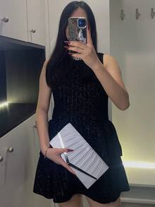 Lightweight, Business Casual Bag Design, Bag Evening Bag, Dinner Bag Glamorous, Elegant, Exquisite, Quiet For Party Girl, Woman Perfect For Party, Wedding, Prom, Dinner/Banquet, Perfectly Matching With Prom Accessories, Perfectly Matching With Bridal Party, Best Choice Elegant Bag For Bridal Shower - Silver - View 7