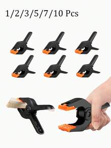 3英寸大型重型夹具，木工工具，家用手持夹，弹簧夹，强力固定夹，男士工具